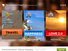 Tablet Screenshot of freedomprojectbook.com